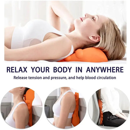 Cervical Traction, Neck Shoulder Stretcher Massager, Pain Relief Device