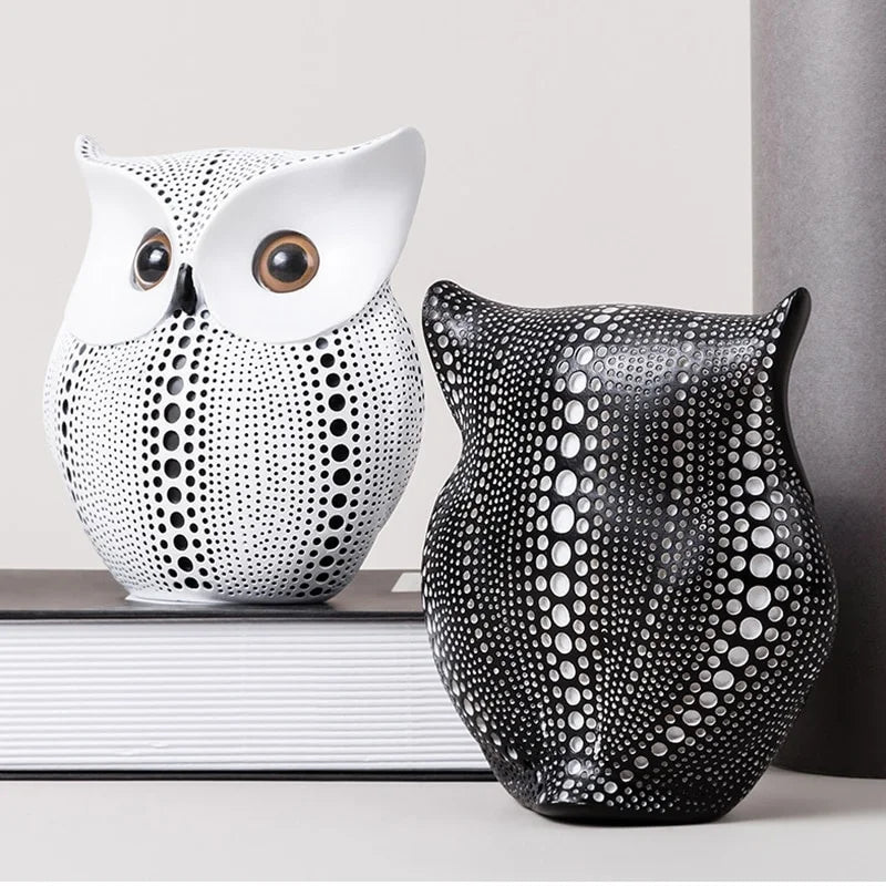 Resin Owl Figurine