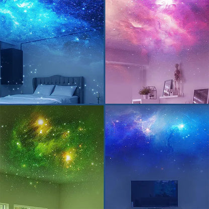 Galaxy Astronaut Star Projector LED Night Light Starry Sky