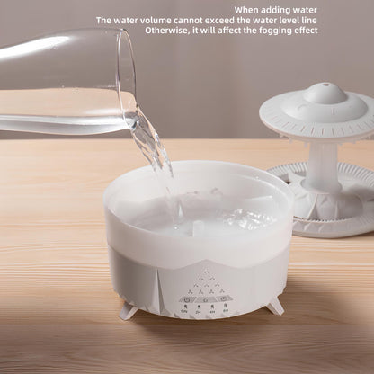 UFO Raindrop Humidifier, Aromatherapy, Air Diffuser