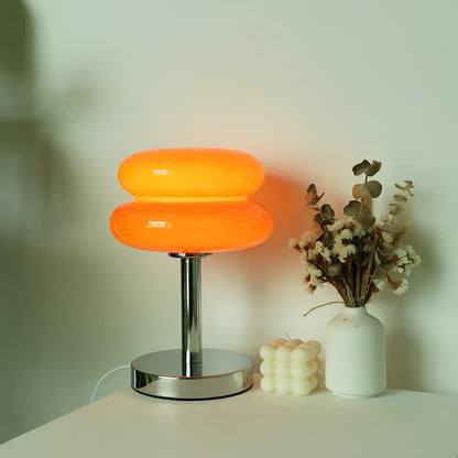 Macaron Glass Donut Table Lamp