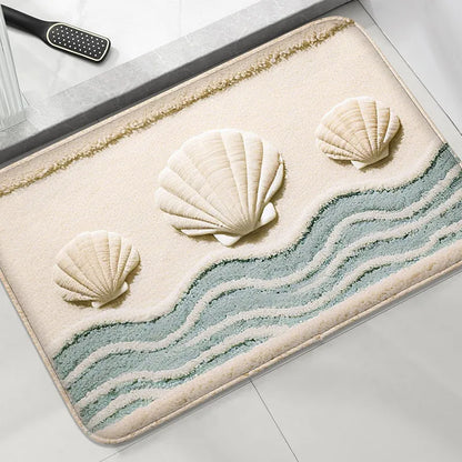 Anti-Slip Bathroom Mat – Soft Absorbent Quick-Dry Shower & Bath Rug