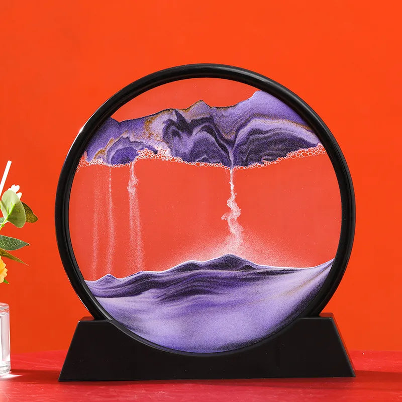 3D Moving Sand Art Picture Hourglass Quicksand Craft Flowing Sand - Homevalley.co.uk