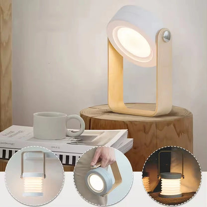 3D Night Light, Reading Light, Handheld Lamp, Dimming White Light, Table Lamp