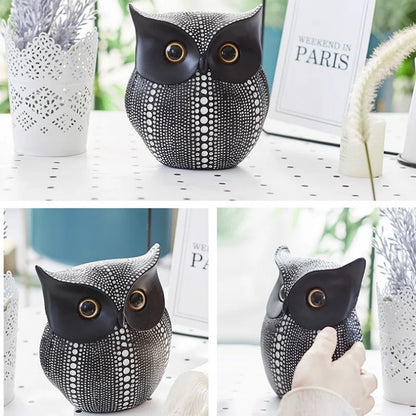 Resin Owl Figurine