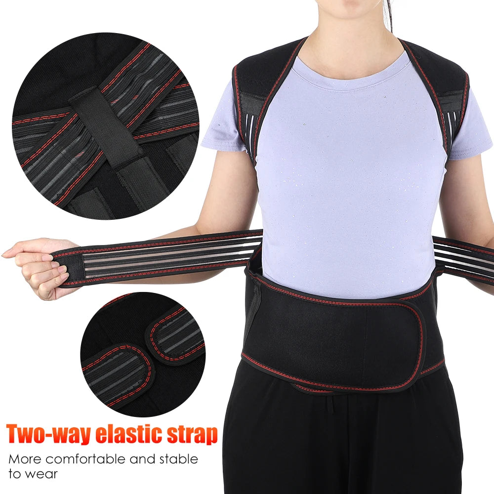 Tourmaline Magnetic Self-Heating Thermal Vest, Waist Brace, Lumbar Pad, Corset, Pain Relief