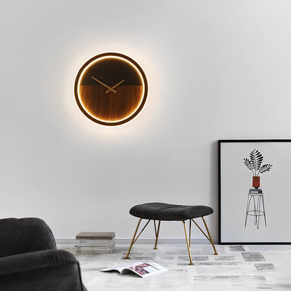 Clock Design LED Wall Lamp