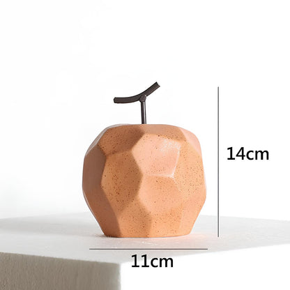 Nordic Abstract Apple Pear Fruit Ornament