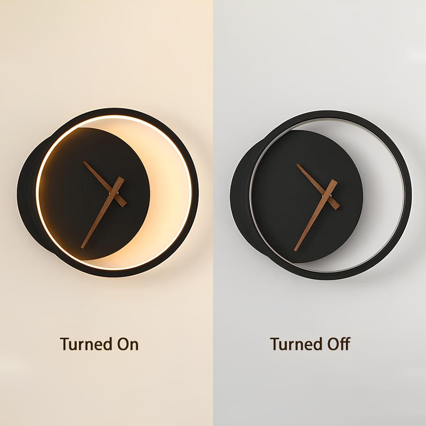 Clock Design LED Wall Lamp