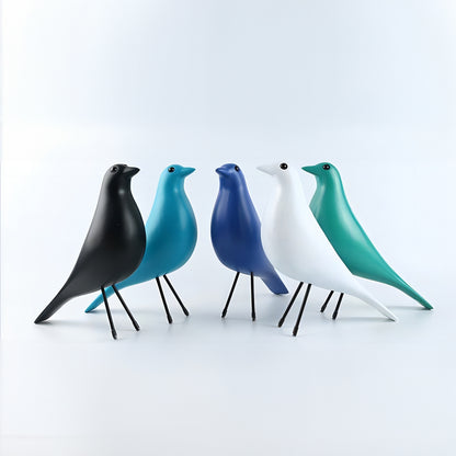 Nordic Bird Resin Figurine