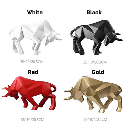 Abstract Bull Figurine - Homevalley.co.uk