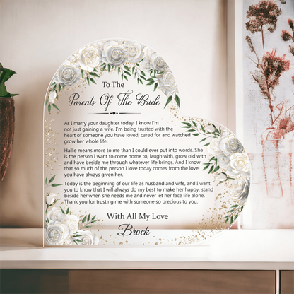 Heart Plaque ORDER