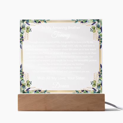 Square Plaque Order