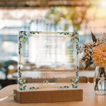 Square Plaque Order
