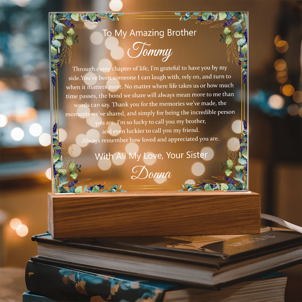 Square Plaque Order