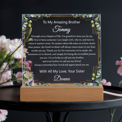 Square Plaque Order