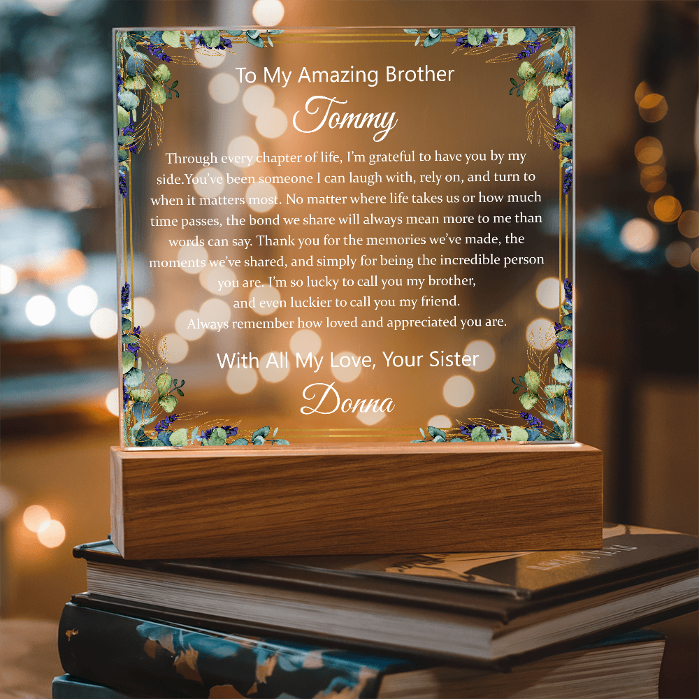 Square Plaque Order