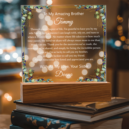 Square Plaque Order