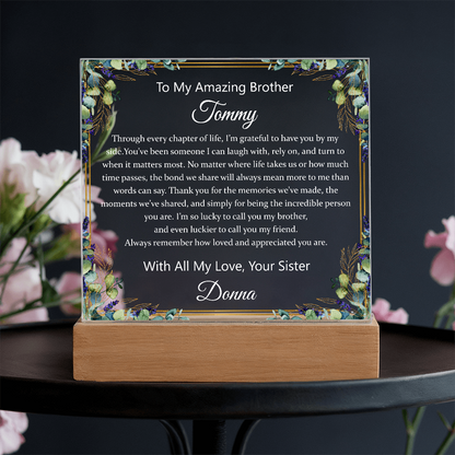 Square Plaque Order