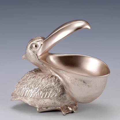 Big Mouth Pelican Bird Figurine Storage Box - Homevalley.co.uk
