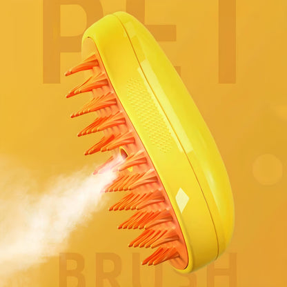 Cat Grooming Steam Brush, Pet Comb - Homevalley.co.uk