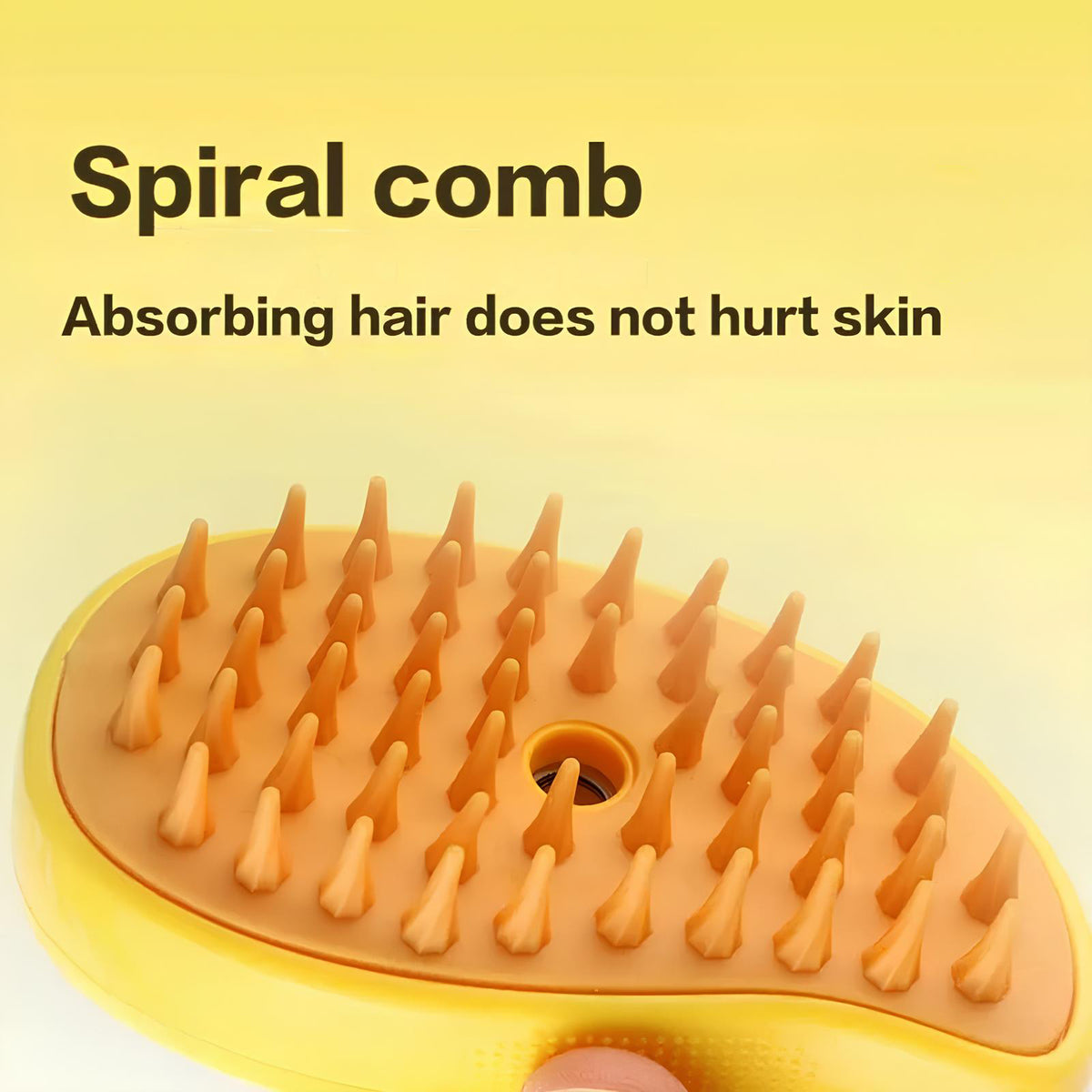Cat Grooming Steam Brush, Pet Comb - Homevalley.co.uk