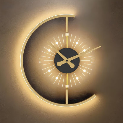 Clock Design LED Wall Lamp - Homevalley.co.uk