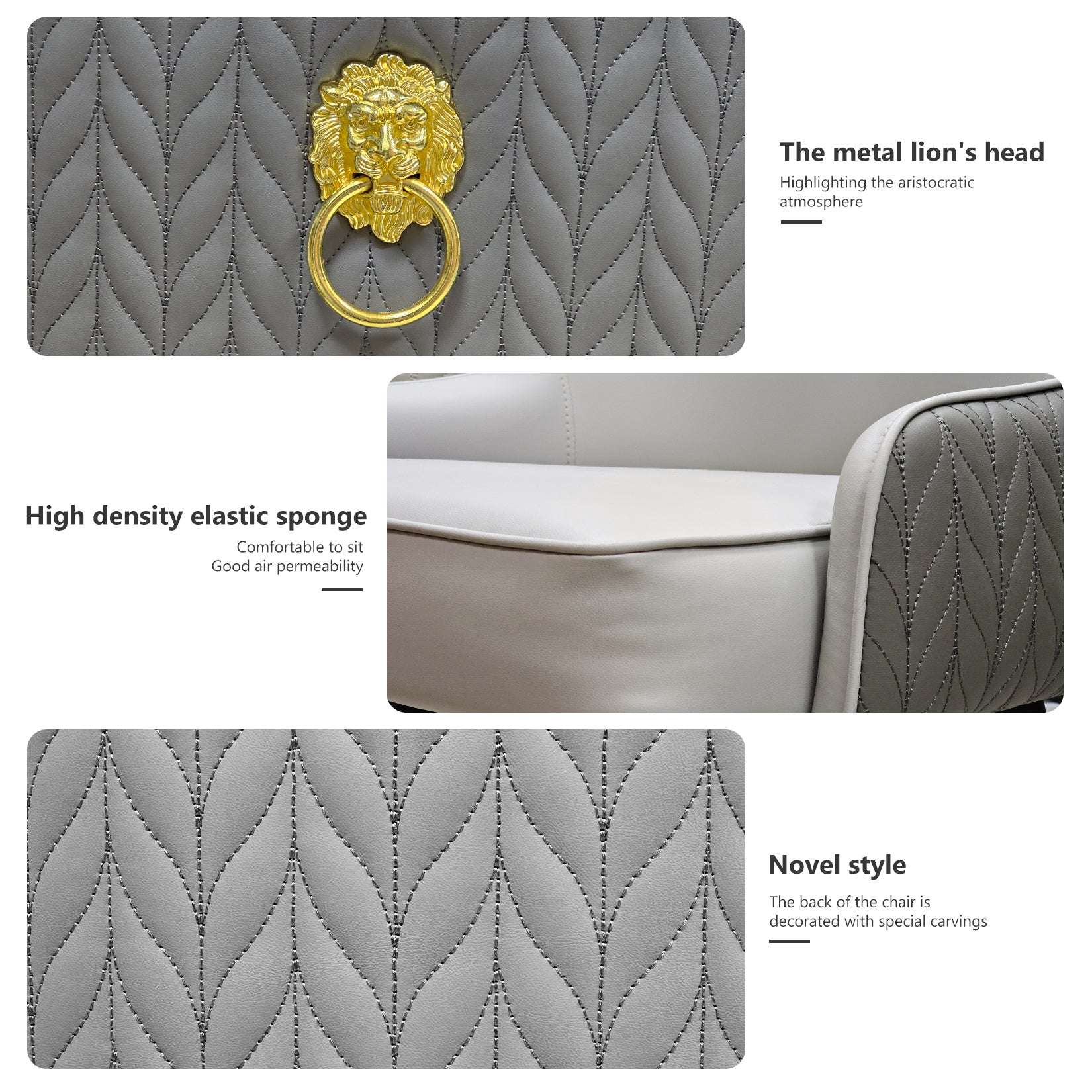 Dining Chair with Backrest, Set of 2 - Homevalley.co.uk