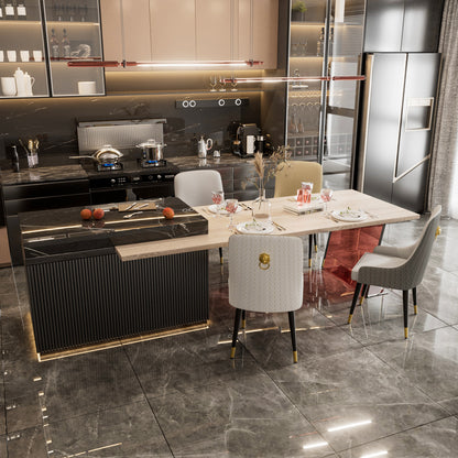 Dining Chair with Backrest, Set of 2 - Homevalley.co.uk