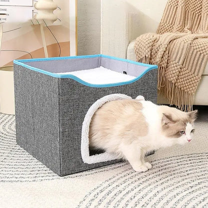 Double Layer Cat Bed - Homevalley.co.uk