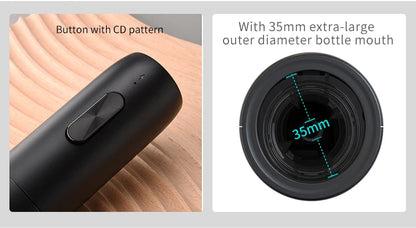 Electric Automatic Rechargeable Wine Bottle Opener with Charging Base - Homevalley.co.uk