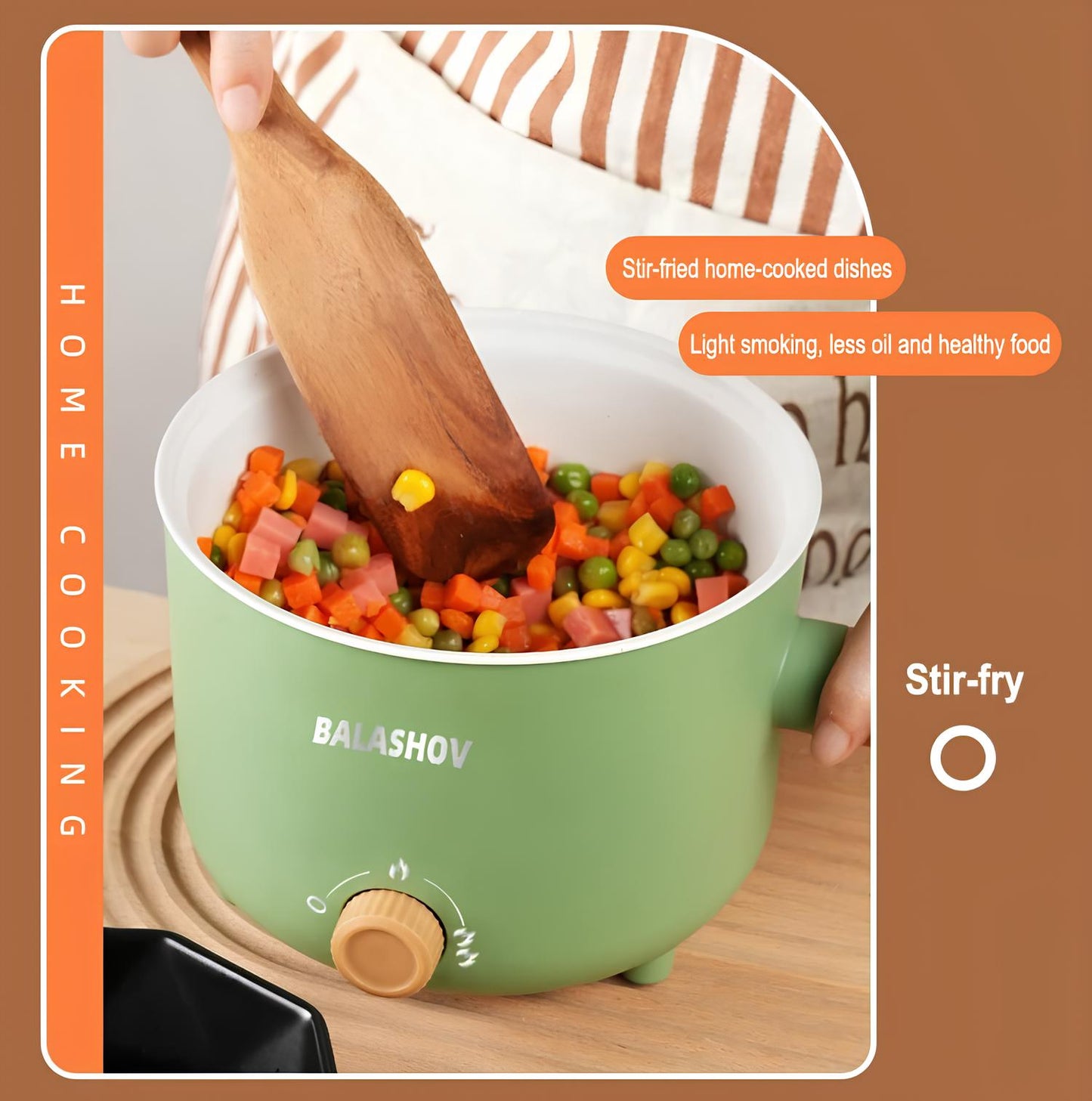 Electric Non-stick Rice Cooker, Mini Hot Pot, 220V/110V - Homevalley.co.uk