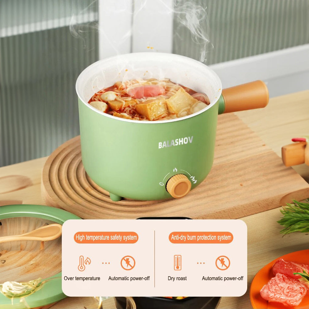 Electric Non-stick Rice Cooker, Mini Hot Pot, 220V/110V - Homevalley.co.uk