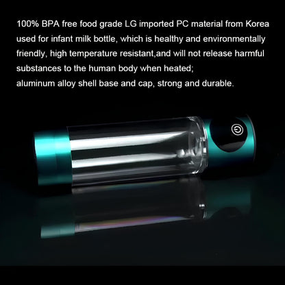 The 8th Generation 5000ppb SPE PEM High Concentration Hydrogen Ionizer Water Bottle