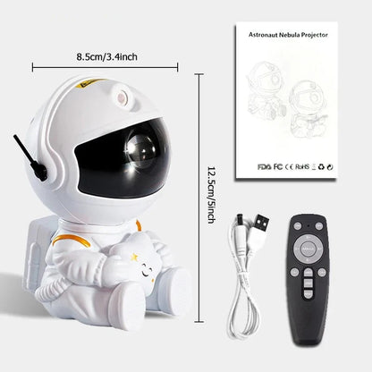Galaxy Astronaut Star Projector LED Night Light Starry Sky - Homevalley.co.uk