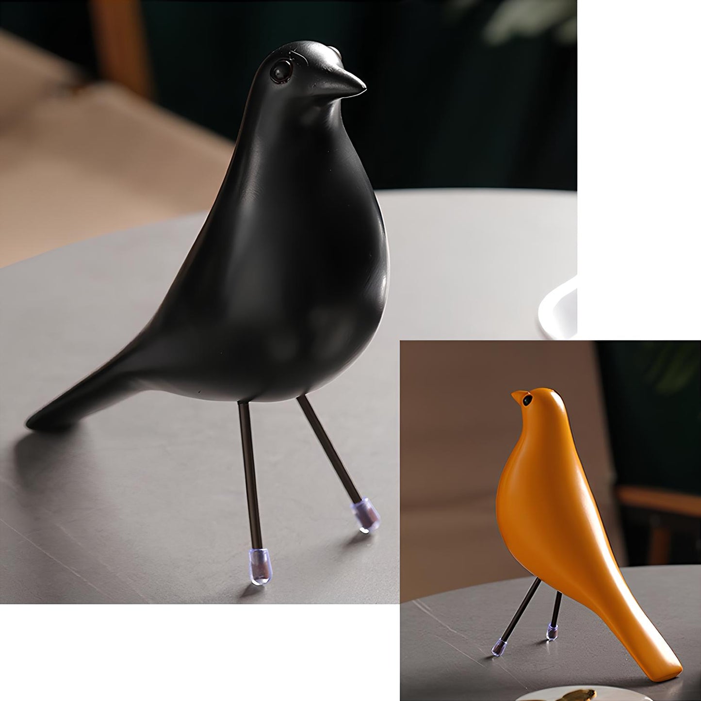 Nordic Bird Resin Figurine