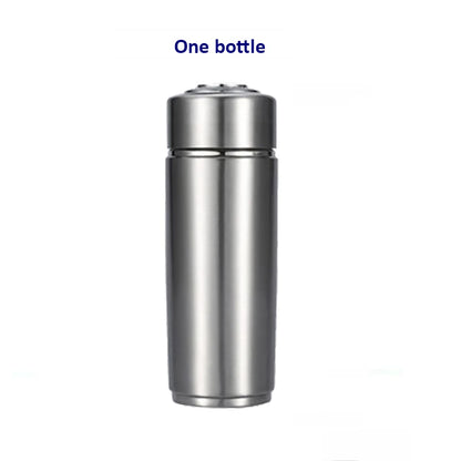 Hydrogen Water Bottle Alkaline Ionizer Portable Energy Stainless Flask pH 8-10 Water Filter Bottle - Homevalley.co.uk