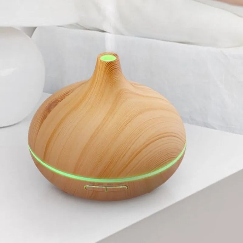 Intelligent Colorful Light Mist-Aromatherapy Humidifier Air Purifier 500 ML - Homevalley.co.uk