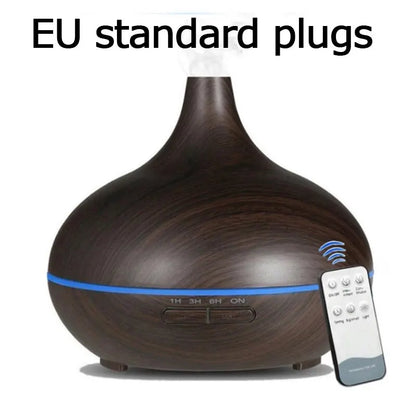 Intelligent Colorful Light Mist-Aromatherapy Humidifier Air Purifier 500 ML - Homevalley.co.uk