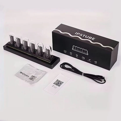 IPSTube RGB DIYGlow LED Tube Digital Watch, Nightlights And Electronic Album - Homevalley.co.uk