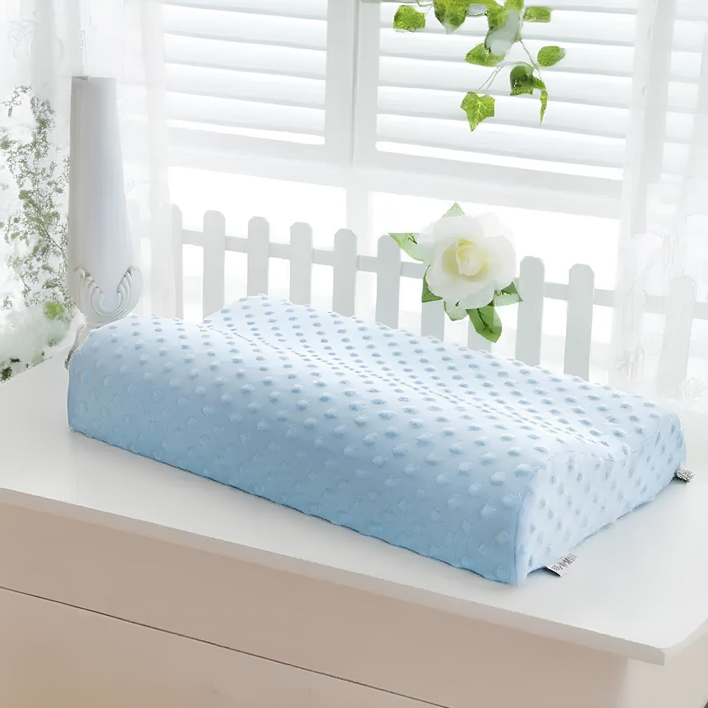 Bamboo Fiber Slow Rebound Memory Foam Orthopedic Pillow