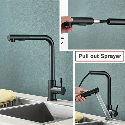Kitchen Sink Faucet, 2 Modes - Homevalley.co.uk