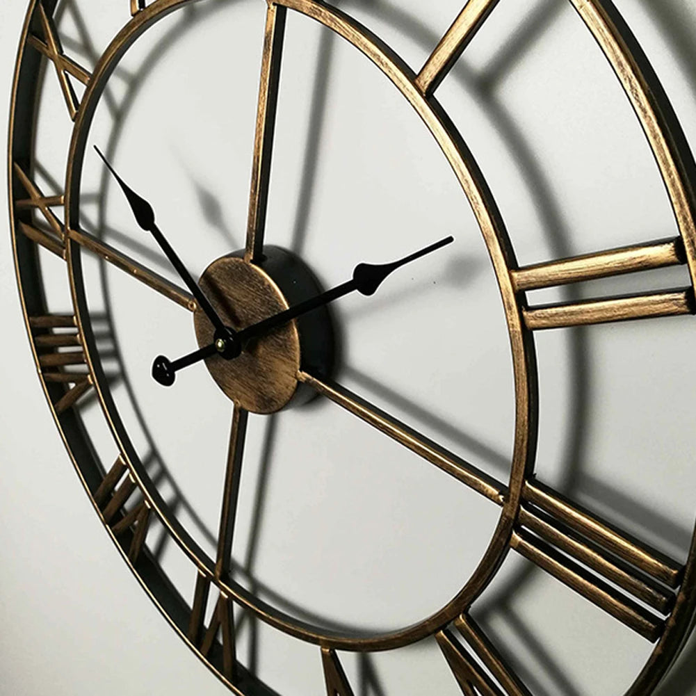 Large Round Wall Clock - Homevalley.co.uk