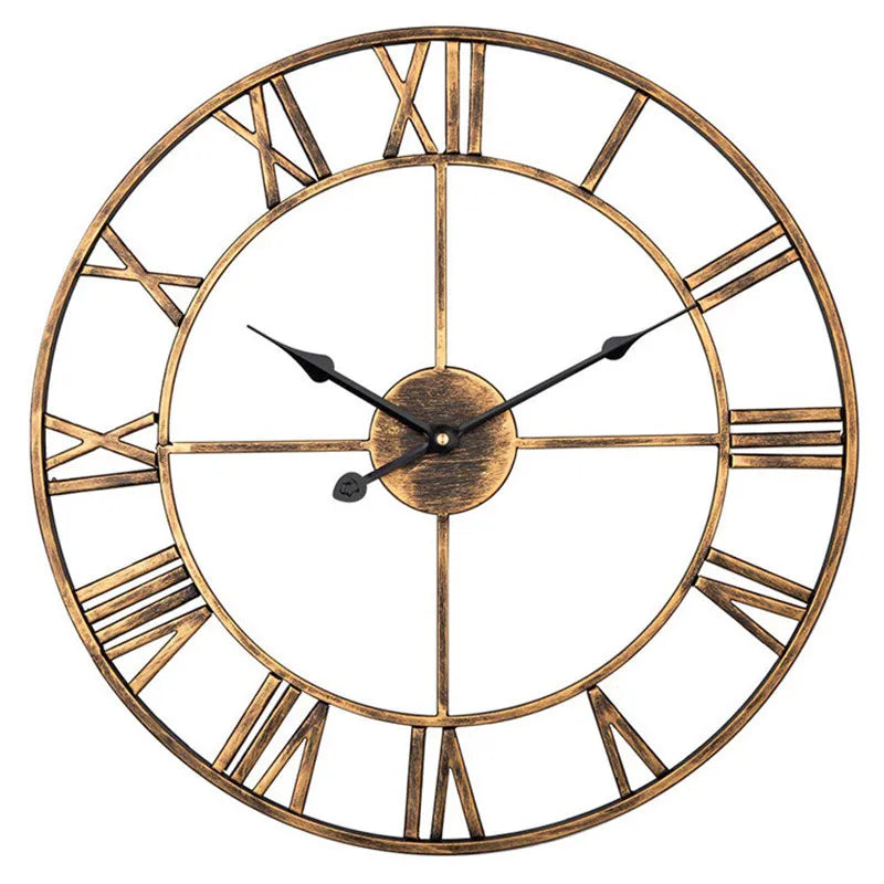 Large Round Wall Clock - Homevalley.co.uk