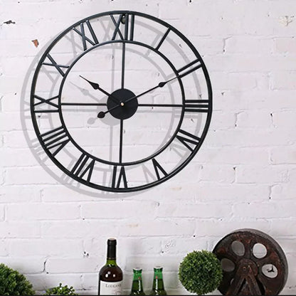 Large Round Wall Clock - Homevalley.co.uk