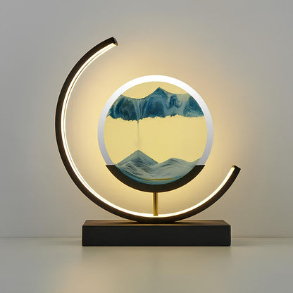 LED 3D Moving Sand Art Night Light - Homevalley.co.uk