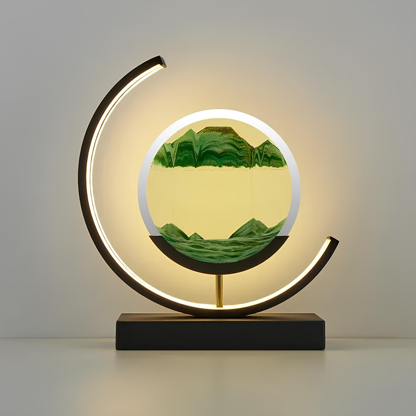 LED 3D Moving Sand Art Night Light - Homevalley.co.uk