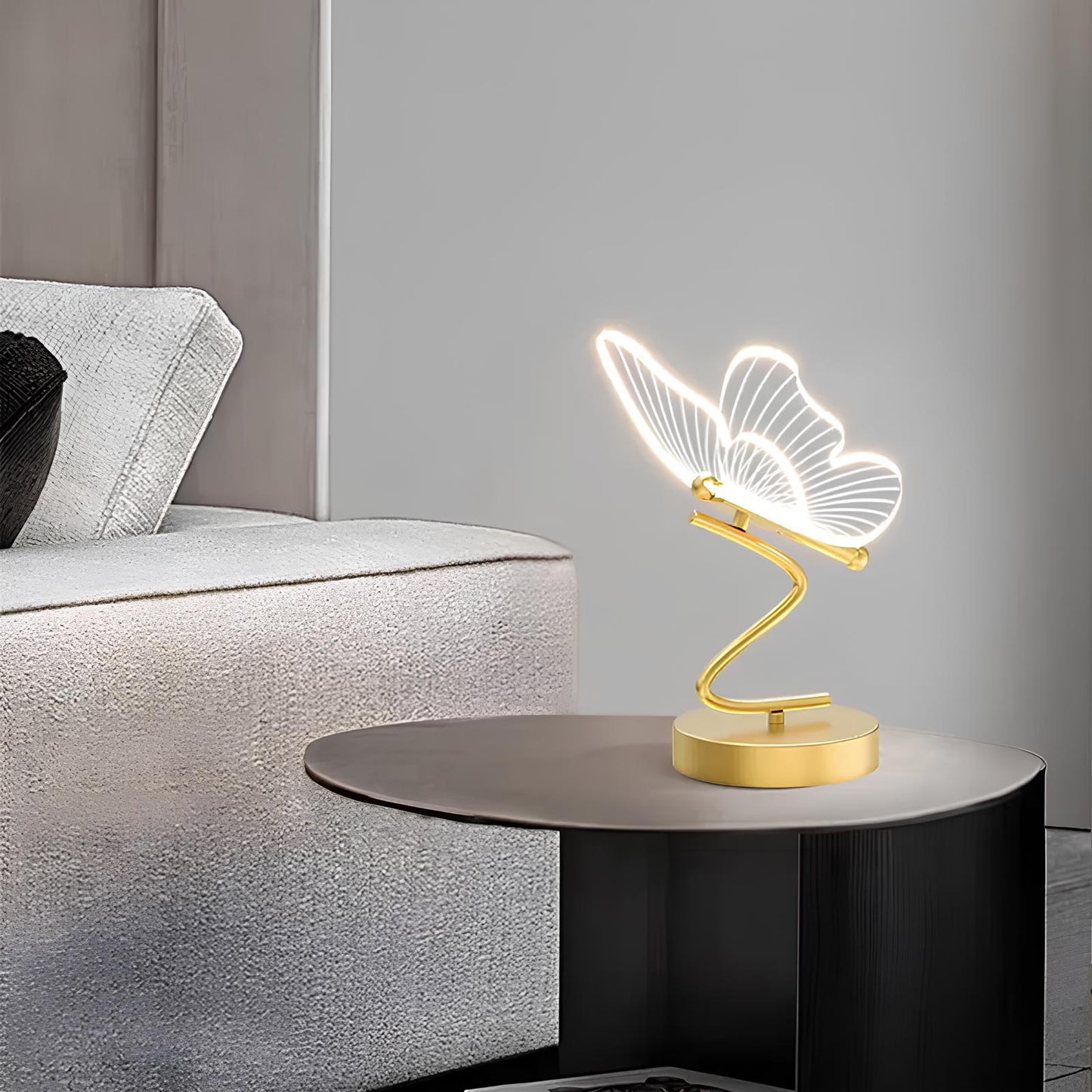 LED Butterfly Table Lamp, Bedside Light, Night light - Homevalley.co.uk