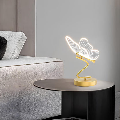 LED Butterfly Table Lamp, Bedside Light, Night light - Homevalley.co.uk