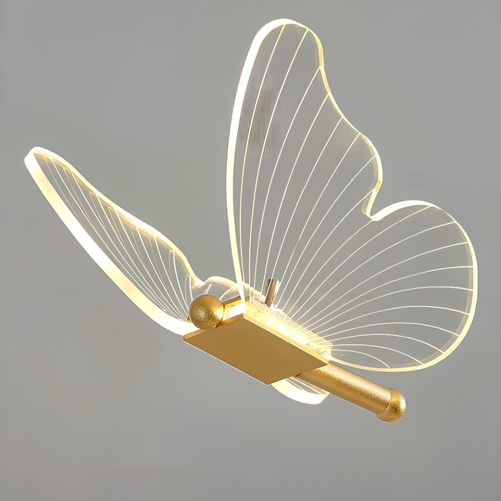 LED Butterfly Table Lamp, Bedside Light, Night light - Homevalley.co.uk